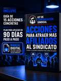 Cómo aplicar 15 acciones para atraer afiliados al sindicato [Manual Digital]