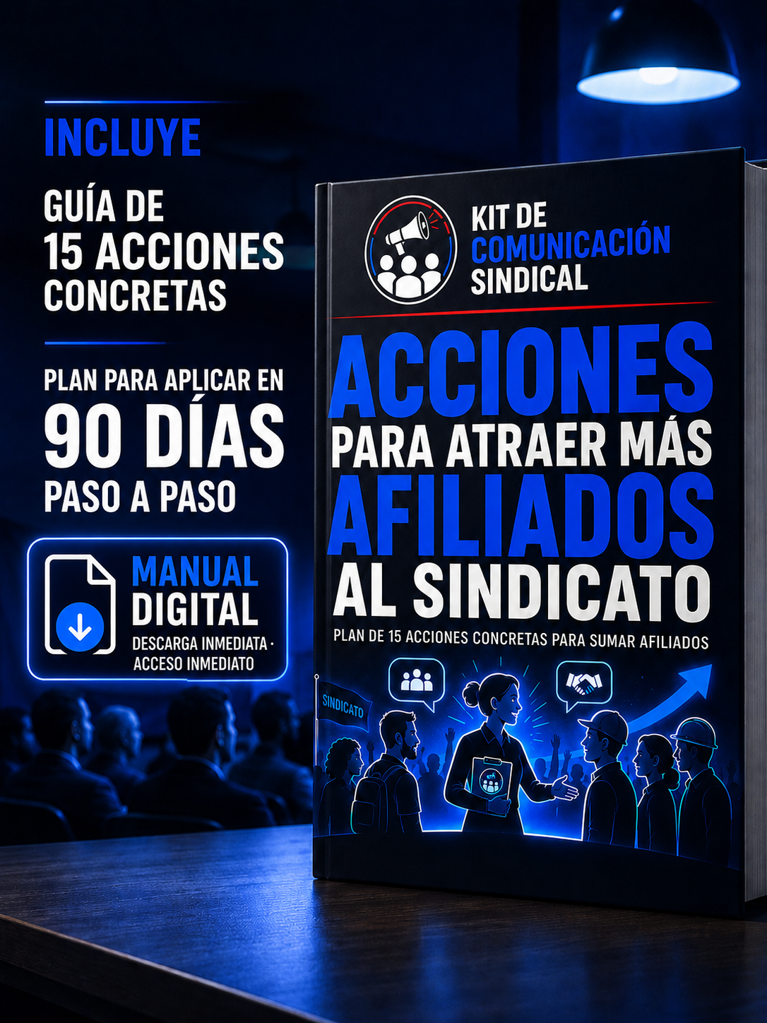 Cómo aplicar 15 acciones para atraer afiliados al sindicato [Manual Digital]