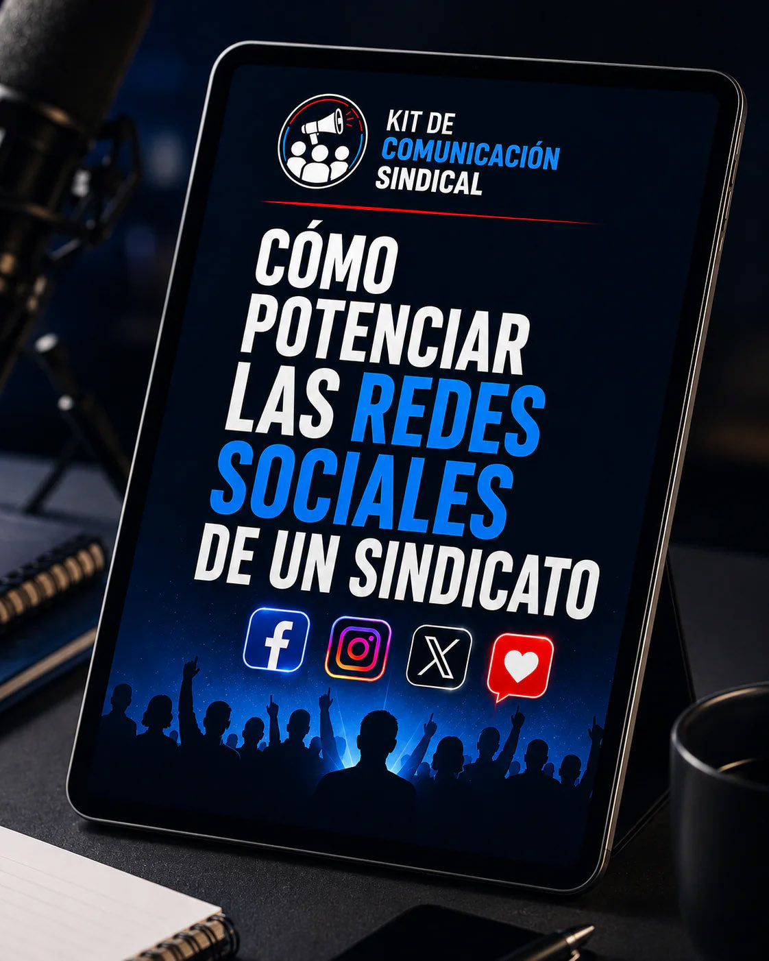 Cómo potenciar las redes sociales de un sindicato - Manual Práctico 👉 8 Pasos + Ejemplos + Ideas + Autodiagnóstico + Checklist 📥Descarga Inmediata ✅Pago Seguro 🛡️Garantía Total