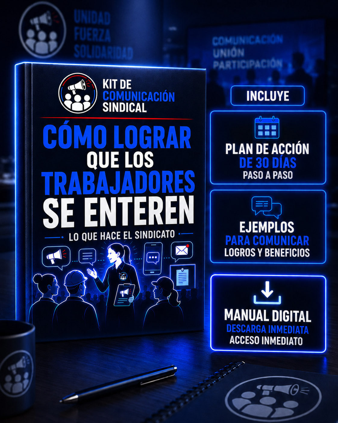 Cómo hacer que los trabajadores se enteren lo que hace el sindicato [Manual Digital]