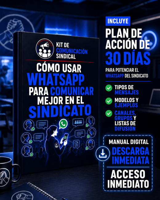 Cómo usar Whatsapp para comunicar mejor en el sindicato [Manual Digital]